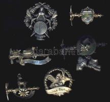 6db klf osztrák vadászkitűző T:2