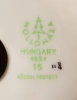 Hollóházi pletykázó lányok. Jelzett, hibátlan, m: 24 cm