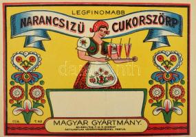 4 db italcímke + 3 db M. Kir. Dohányjövedék hajtatlan papírdoboz