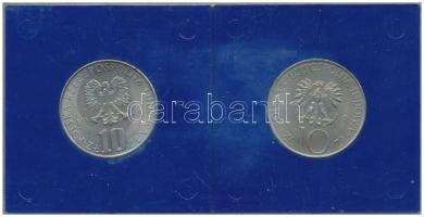 Lengyelország 1975. 10Zl Cu-Ni "Bolesław Prus" + 10Zl Cu-Ni "Adam Mickiewicz" mű...