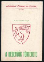 Dr. Dr. Szilvay Gyula: A besenyők története. Buenos Aires, 1976, Ősi Gyökér. Kiadói papírkötés, kissé kopottas állapotban.