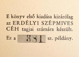 Molter Károly: Metania Rt. Az Erdélyi Szépmíves Céh 33. kiadványa. Kolozsvár, 1929., Erdélyi Szépmív...