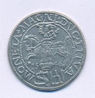 Lengyel Királyság 1546. 1Gr "II. Zsigmond Ágost" fém másolat (30mm) T:AU Poland 1546. 1 Groat "Sigismund II Augustus" metal copy (30mm) C:AU