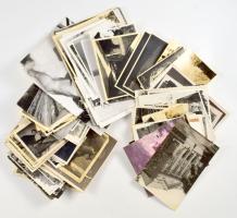 Vegyes fotó tétel (városok, tájak, portrék, családi képek, stb.), változó méretben és állapotban