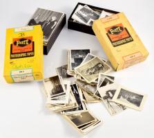 Vegyes fotó tétel, két Forte dobozban