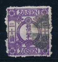 Japán 1872/1874 20S Mi 14 szép darab, garancia nélkül (Mi EUR 550.-)