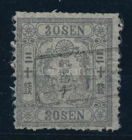 Japán 1872/1874 30S Mi 15 szép darab RR! garancia nélkül (Mi EUR 720.-)
