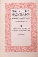 Laclos, Choderlos de: Veszedelmes viszonyok I-II. kötet egybekötve. XXV. számozott példány. Kiadói e...