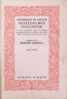 Laclos, Choderlos de: Veszedelmes viszonyok I-II. kötet egybekötve. XXV. számozott példány. Kiadói e...
