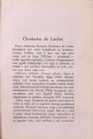 Laclos, Choderlos de: Veszedelmes viszonyok I-II. kötet egybekötve. XXV. számozott példány. Kiadói e...
