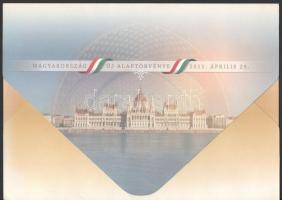 2011 Magyarország új alaptörvénye FDC díszmappában