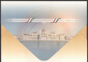 2011 Magyarország új alaptörvénye FDC díszmappában