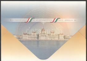 2011 Magyarország új alaptörvénye FDC díszmappában