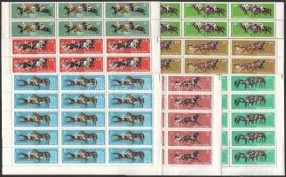 1961 Lósport teljes ívsor, a 3Ft 2 ívdarabban (25.000)