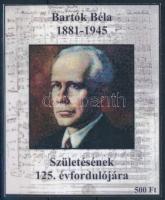 2006 Bartók Béla emlékív