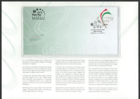 2011 Az Európai Unió tanácsának magyar elnöksége 2 klf FDC díszmappában