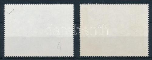 1977 Festmények XV. - Virágcsendéletek 1Ft barna színnyomat nélkül (gumihiba / gum disturbance) + tá...