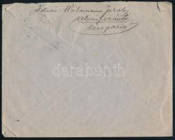 1936 Levél HIDASNÉMETI - SZERENCS vasúti bélyegzéssel Bécsbe