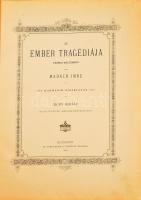 Madách Imre: Az ember tragédiája. Drámai költemény. Zichy Mihály húsz képével, rézfénymetszetben. Bp...