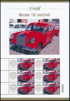 2025 Mercedes 180 mentőautó megszemélyesített hatos kisív dísztokban