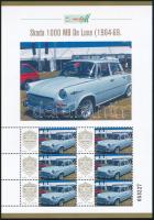 2025 Skoda 1000 MB De Luxe (1964-69.) megszemélyesített hatos kisív dísztokban