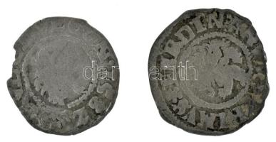 Csehország / Történelmi tartomány DN(1526-1532) 1pf Ag egyoldalas "I. Ferdinánd" (0,29g) + 1582. 1pf Ag egyoldalas "Rudolf" (0,24g) T:XF,VF, kitörés a peremen Bohemia ND(1526-1532) 1 Pfennig (weiss-pfennig) Ag one-sided "Ferdinand I" (0,29g) + 1582. 1 Pfennig (weiss-pfennig) Ag one-sided "Rudolf" (0,24g) C:XF,VF, crack at the edge