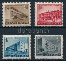 1951 Épületek I. 4 klf érték számvízjellel