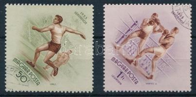 1953 Népstadion 2 klf érték számvízjellel