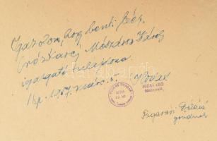 Axaméthy Gyula (1890-): Déli harangszó. Színezett rézkarc, papír. Jelzett. Üvegezett fakeretben. 29,...