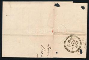 1867 5kr on cover "NAGY SZEBEN" - "WIEN" ~1867 5kr levélen "NAGY SZEBEN&quo...