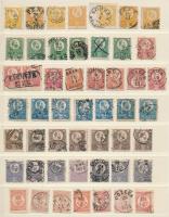 1871 Réznyomat sor színárnyalatokkal, jó bélyegzésekkel, szép tétel (min. 160.000+++)