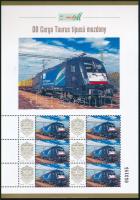 2025 DB Cargo Taurus típusú mozdony megszemélyesített hatos kisív dísztokban