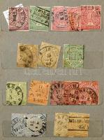 Német államok 100 db bélyeg kis berakóban