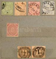 Német államok 100 db bélyeg kis berakóban