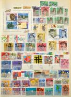 Svájc jó gyűjtemény a klasszikusoktól, benne Pro Patria és Pro Juventute albumban, hozzá másodpéldán...