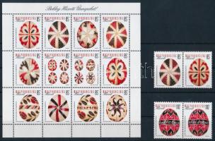 2013 Húsvét sor vízszintes párokban + blokk (10.990)