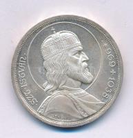 1938. 5P Ag "Szent István" T:AU patina
Adamo P8.1