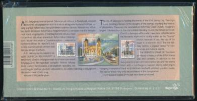 2014 Bélyegnap (87.) - Debrecen blokk bélyegszett eredeti tokban (9.000)