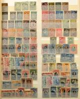 Bulgária gyűjtemény / készlet sok jó kiadással a klasszikusoktól nagy rugós Schaubek berakóban