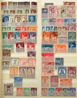 Bulgária gyűjtemény / készlet sok jó kiadással a klasszikusoktól nagy rugós Schaubek berakóban