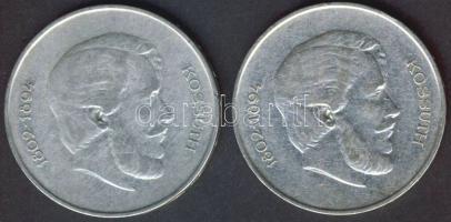 1947. 5Ft Ag "Kossuth" (2x) T:2/3,3 ph.