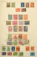 Bosznia Hercegovina speciál gyűjtemény, benne sok jó érték, különleges fogazások + Fiume olasz posta...