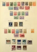 Magyar gyűjtemény 1871-1944 blokkok nélkül, jobb kiadásokkal, értékekkel, benne portó és Hivatalos, ...