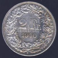 Svájc 1940. 2Fr Ag T:2/3+