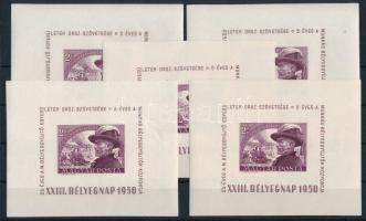 1950 5 db BEM blokk (60.000)