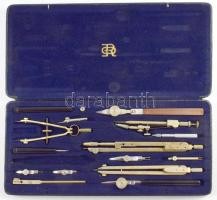 Precíziós készlet, tokban, 13x28 cm