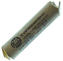 Dánia ~1969. 5ö bronz (50x) eredeti verdei rolniban T:vegyes Denmark ~1969. 5 Öre bronze (50x) in original mint coin wrapper C:mixed