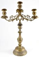 Gyertyatartó. Fém. Két részes szétszedhető 47 cm