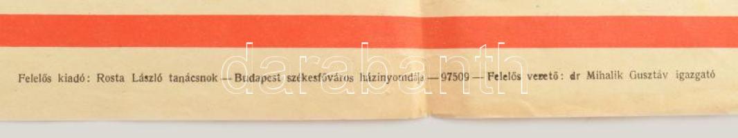 1947 A Magyar Nemzeti Függetlenségi Front vékasztási szövetség megalakulásáról szóló nagy méretű pla...