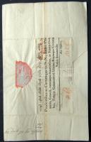 1819 6 oldalas helytartótanácsi leirat Teleki József (1790-1855), Erdély kormányzója, az MTA tagja, ...